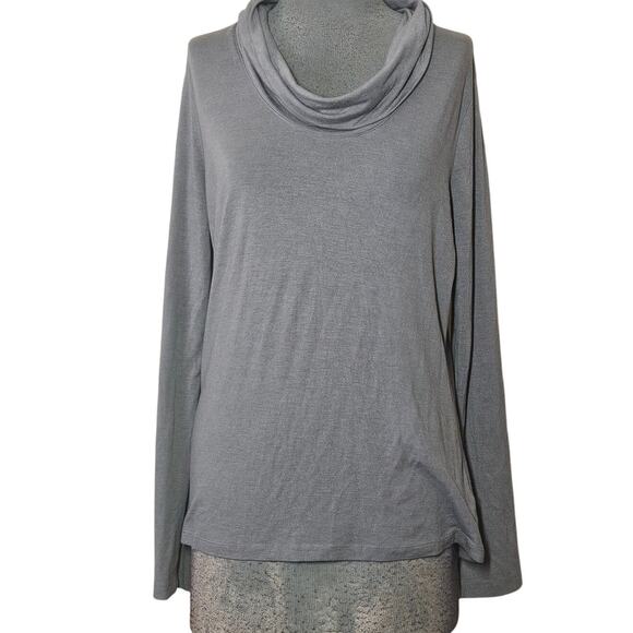 Liz Claborne Cowl Neck Top Size Medium - Picture 1 of 3